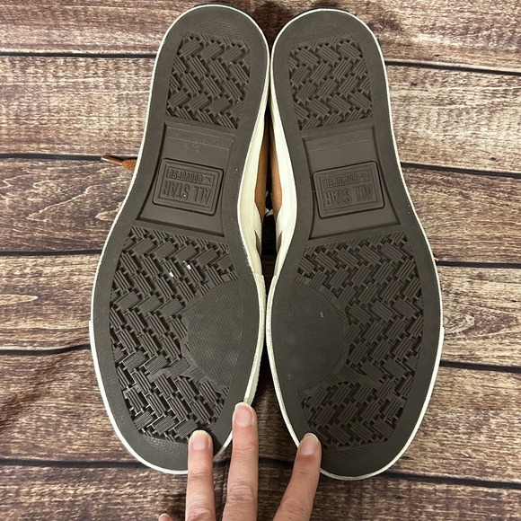 Converse Star Player 76 OX Mens Size 10 Womens Sz 11.5 In A Nutshell Suede Shoes - Picture 11 of 13